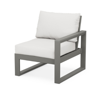 PolyWood Edge Sectional Right Arm Chair - 4601R