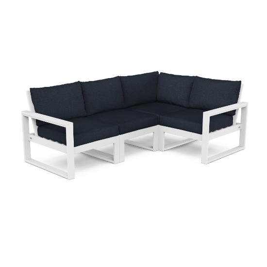 Edge white frame