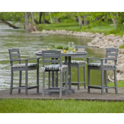 PolyWood La Casa Cafe 5 Piece Counter Set - PW-LACASA-SET1