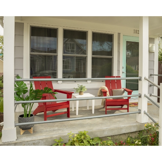 Modern Adirondack Chair with HDPE frames