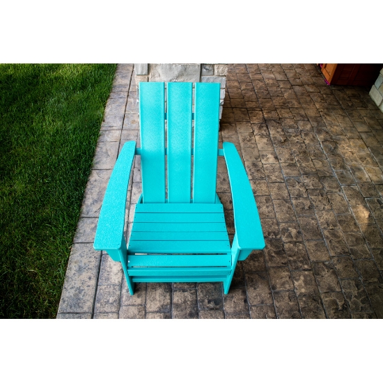 Modern Adirondack top view