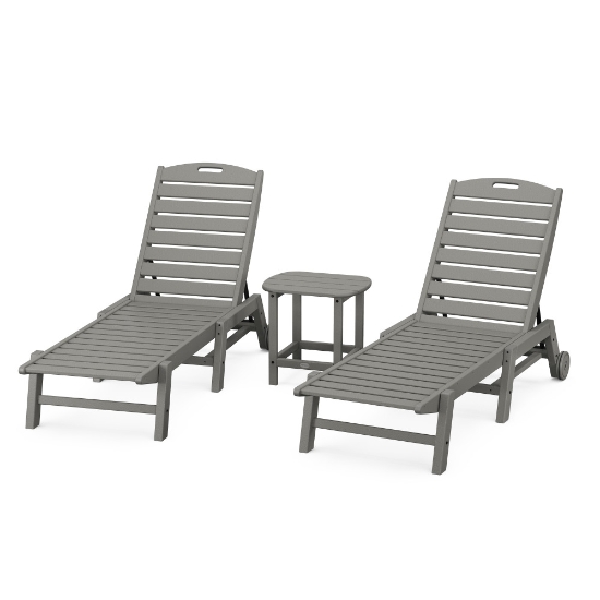 PolyWood Nautical Chaise Set - PWS718-1