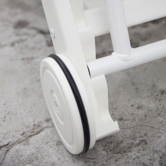 Nautical Armless Chaise with Wheels - NAW2280