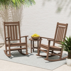 PolyWood Estate Rocking Chair Set - PWS471-1