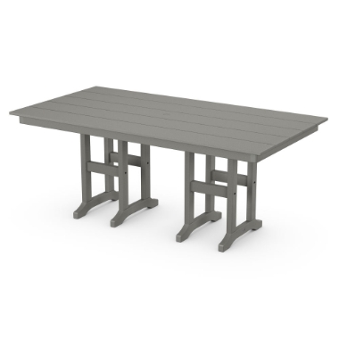 PolyWood Farmhouse 37" x 72" Dining Table - FDT3772