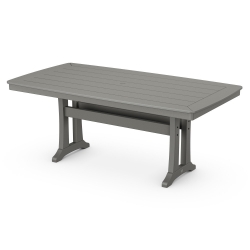 PolyWood Nautical Trestle 38" x 73" Dining Table - PL83-T2L1
