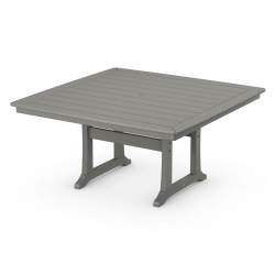 PolyWood Nautical Trestle 59" Dining Table - PL85-T2L1