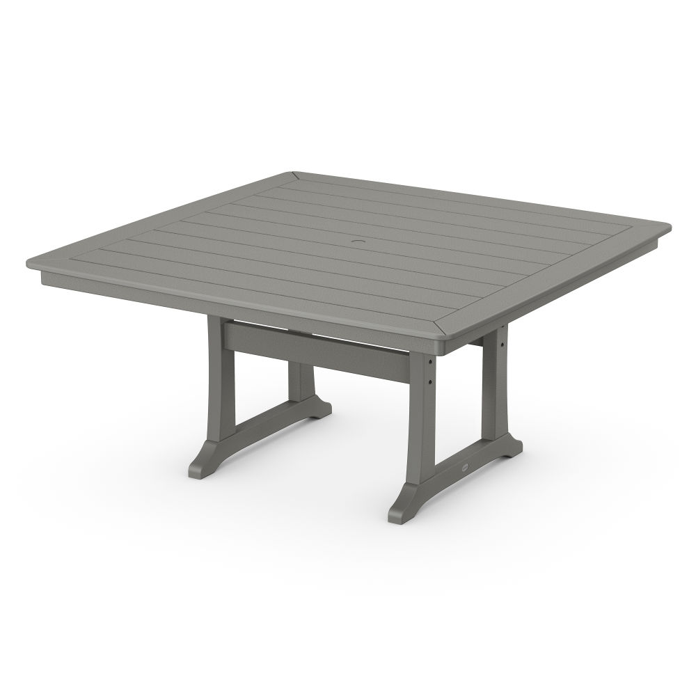 PolyWood Nautical Trestle 59" Dining Table - PL85-T2L1