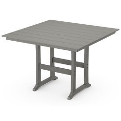 PolyWood Farmhouse Trestle 59" Bar Table - PLB85-T1L1