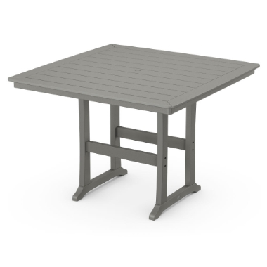 PolyWood Nautical Trestle 59" Bar Table - PLB85-T2L1