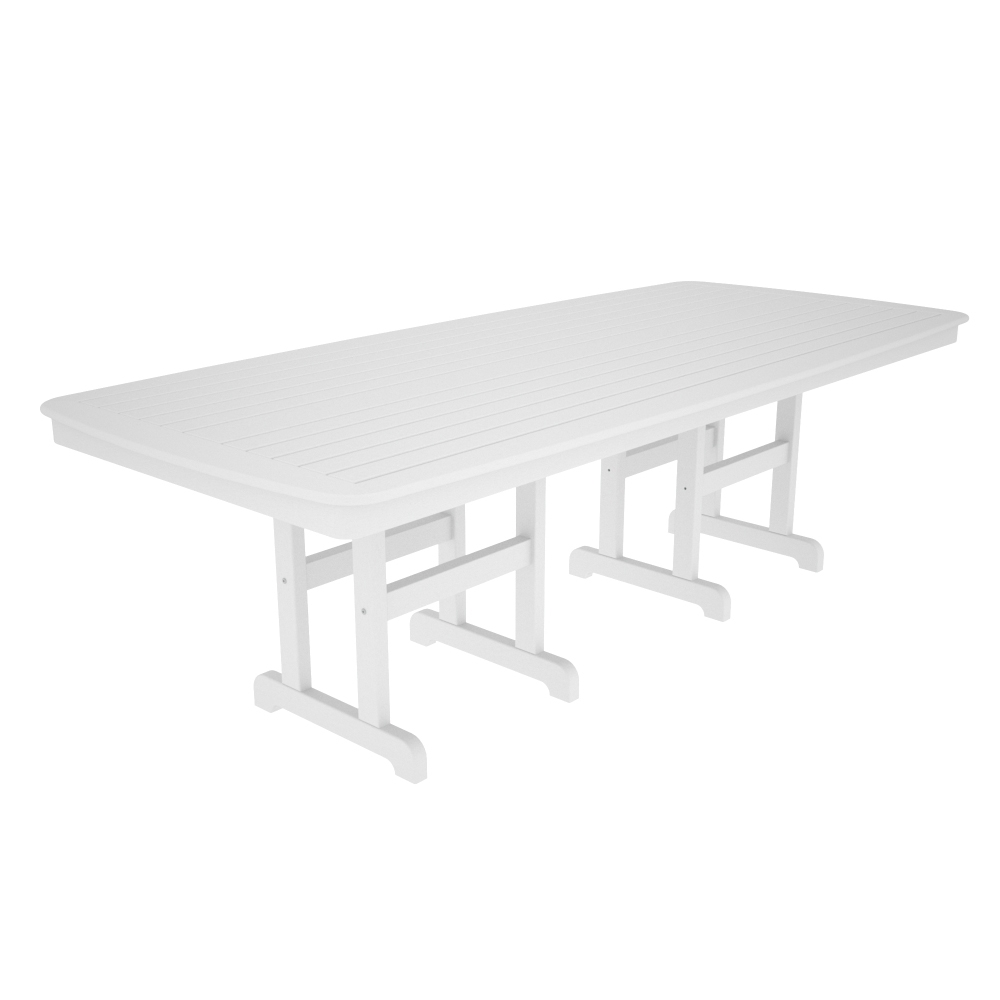 PolyWood Nautical 44 inch by 96 inch Dining Table - NCT4496