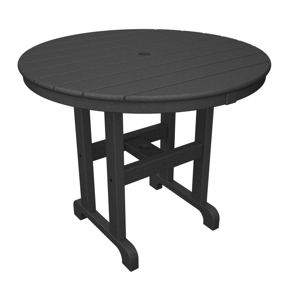 PolyWood 36 inch Round Dining Table - RT236