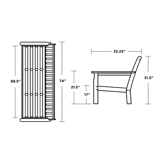 Vineyard dimensions
