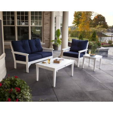 PolyWood Vineyard 4-Piece Deep Seating Set - PWS317-2