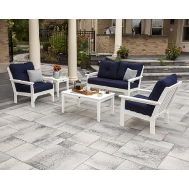 PolyWood Vineyard 5-Piece Deep Seating Set - PWS332-2