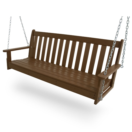 PolyWood Vineyard 60 inch Bench Swing - GNS60