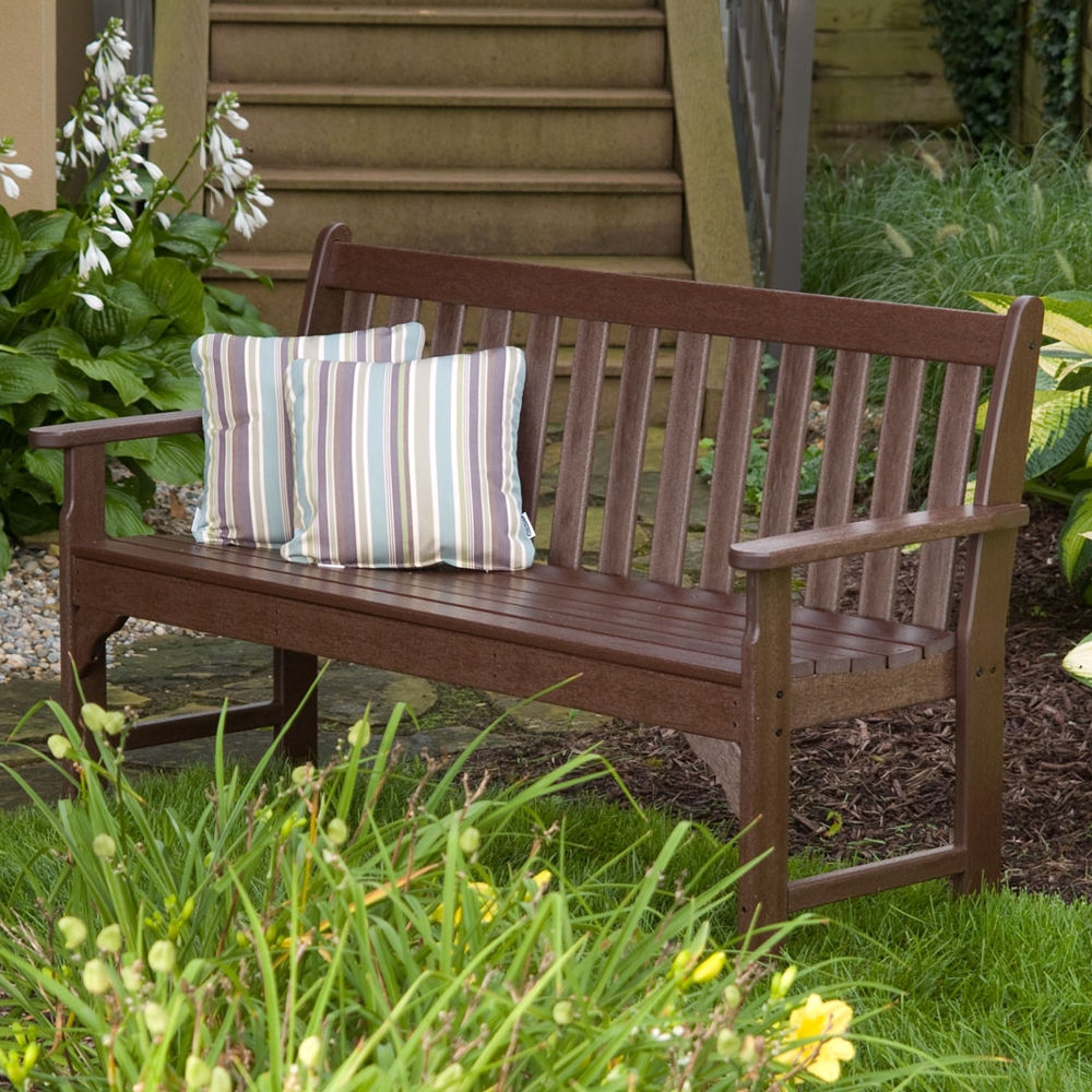 POLYWOOD® Vineyard 48 inch Garden Bench | GNB48
