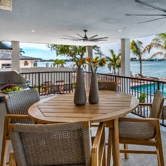 Admiral 50" Round Bar Table set