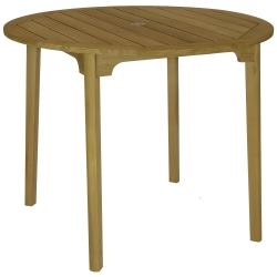 Royal Teak Admiral 50" Round Bar Table - ADBT50