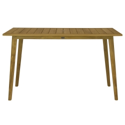 Royal Teak Admiral Bar Table - 32" x 65" - ADBT65