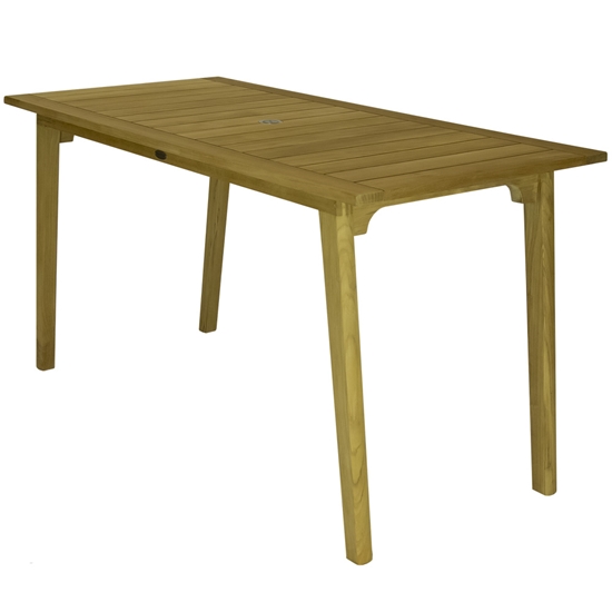 Admiral Counter Height Table angled