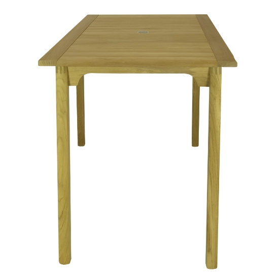 counter table side view