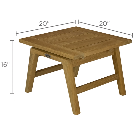 Admiral Side Table dimensions