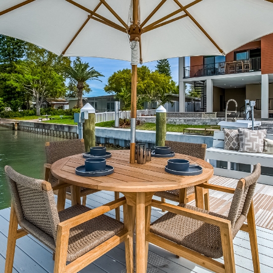 Admiral dining table set