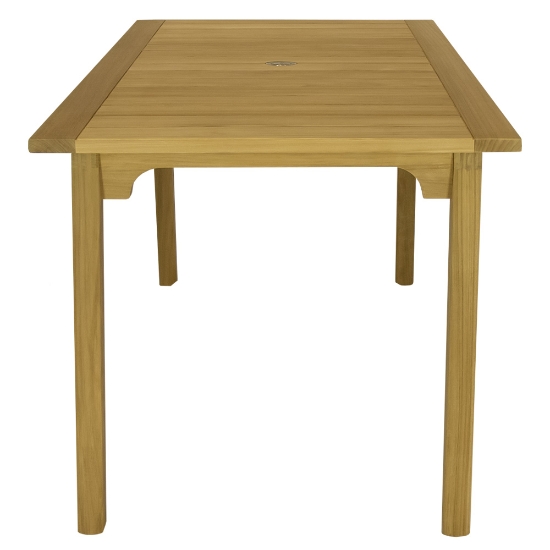 Admiral Dining Table side view