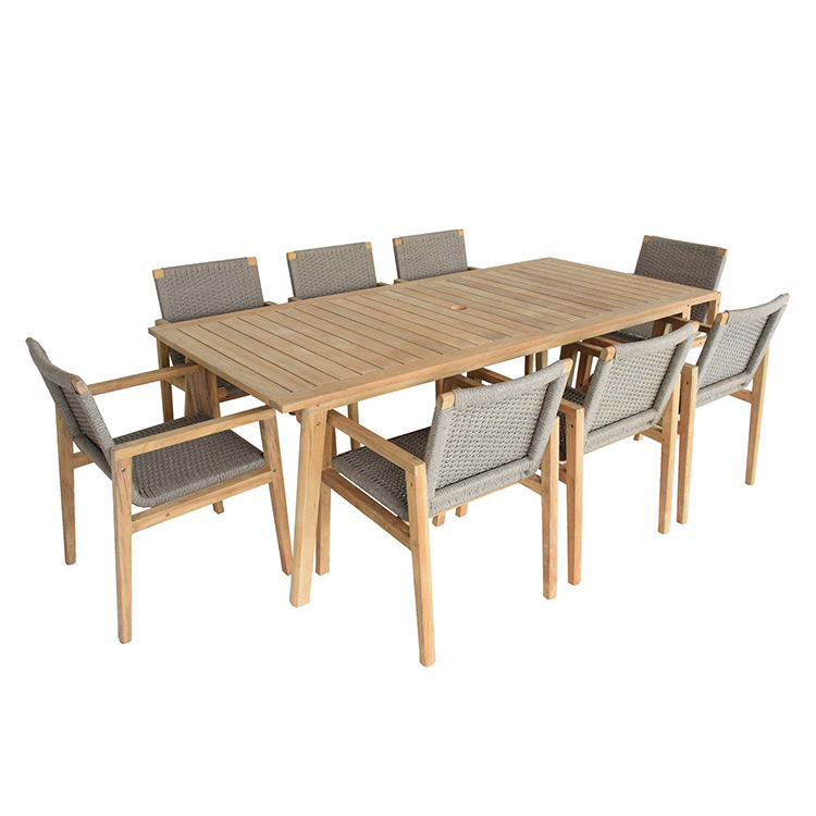 Royal Teak Admiral Dining Set for 8 - RT-ADMIRAL-SET2
