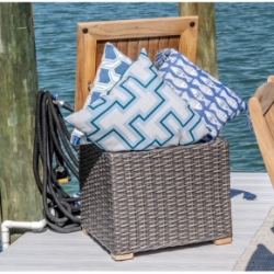Royal Teak Boca Side Table with Storage - BOCAST