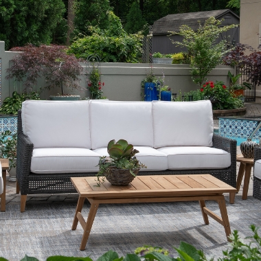 Royal Teak Cannes Sofa - CAN3S