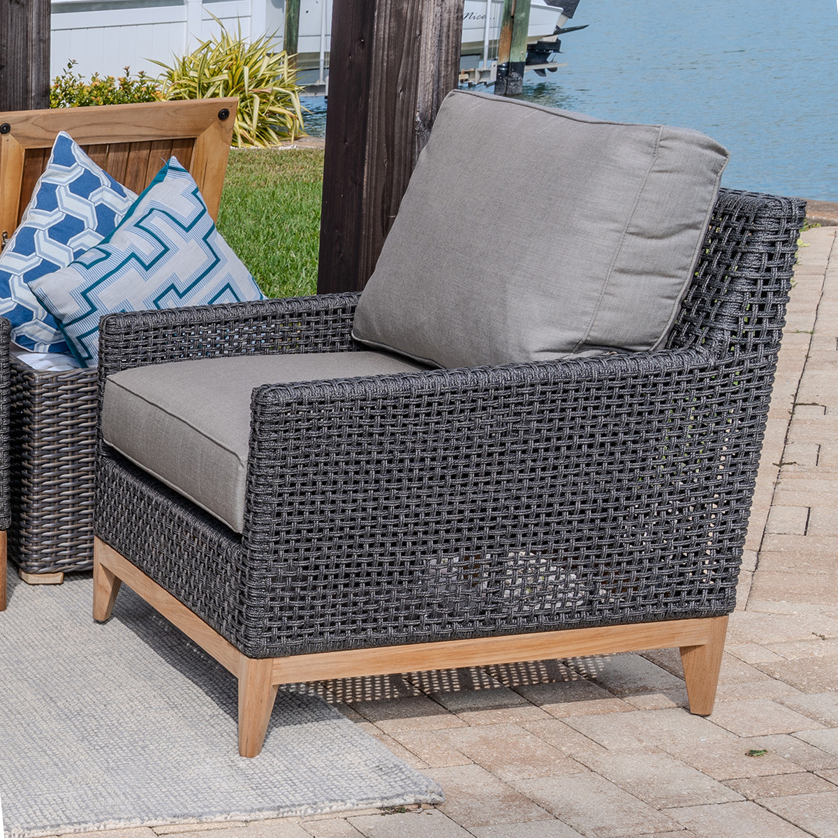 Royal Teak Cannes Lounge Chair - CANCC
