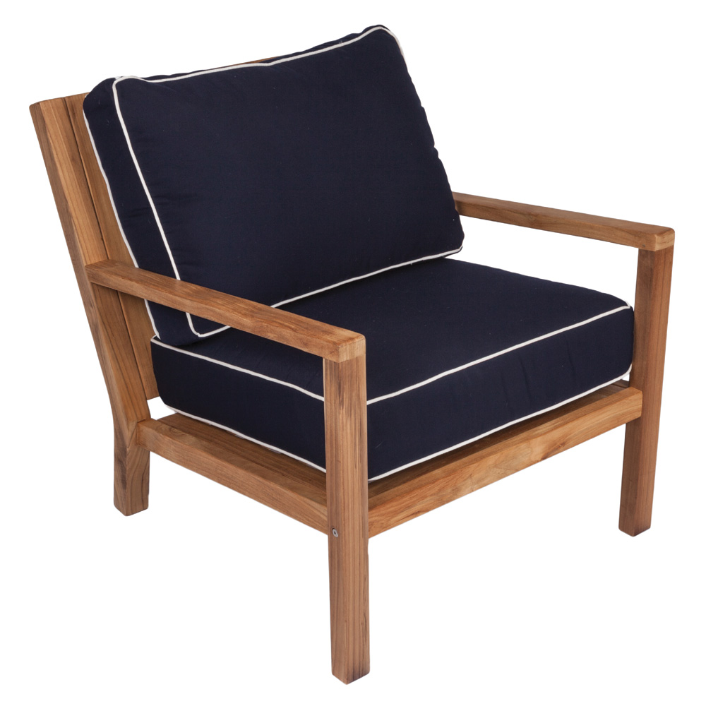 Royal Teak Coastal Lounge Chair - COACH