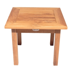 Royal Teak Miami 20" Square Side Table - MIAST