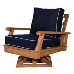 Royal Teak Miami Swivel Lounge Chair - MIASW