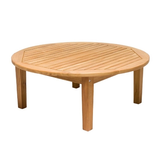 Royal Teak Miami 42" Round Coffee Table - MIAT42R