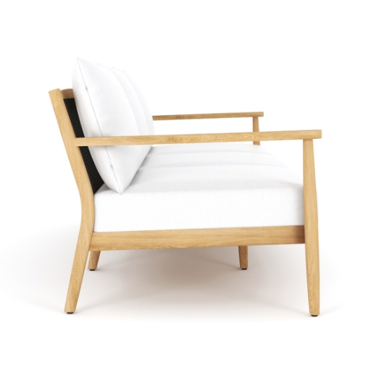 Palma Sofa with White Cushions side