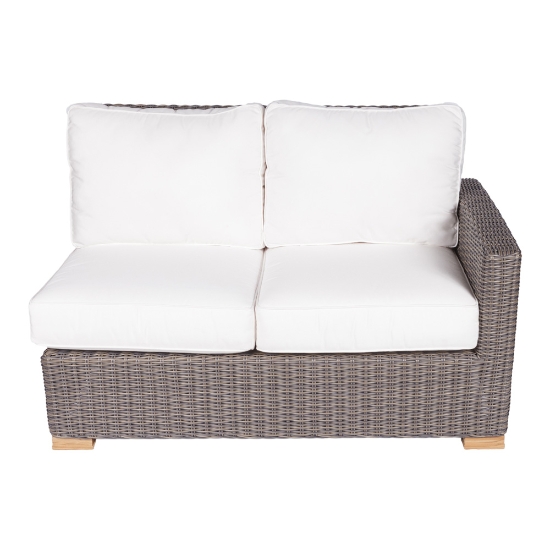 Royal Teak Sanibel Left Arm Sectional Loveseat