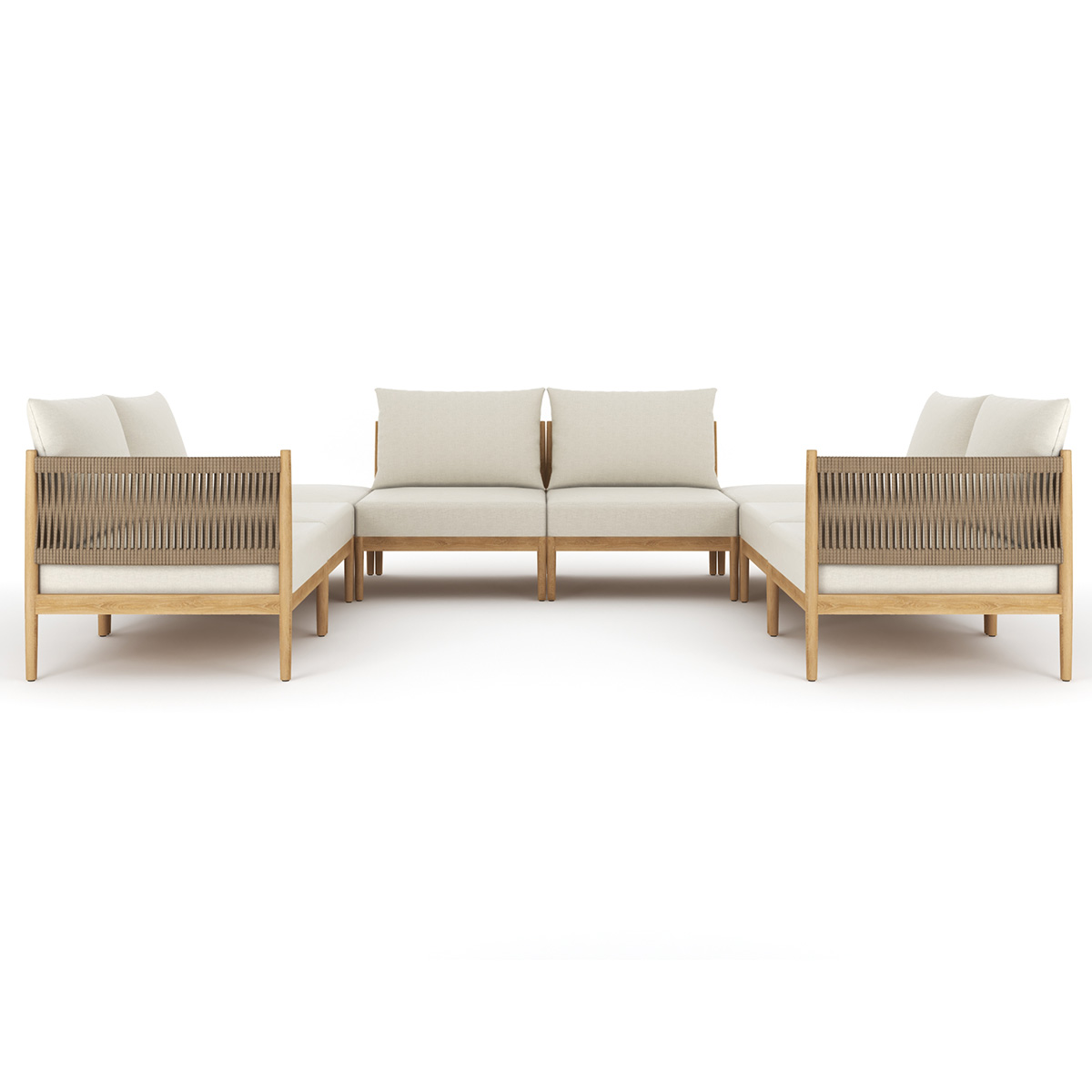 Royal Teak San Lucas Teak Modular Set - RT-SANLUCAS-SET2