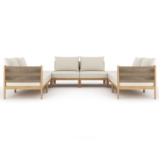 Royal Teak San Lucas Teak Modular Set - RT-SANLUCAS-SET2