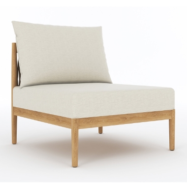 Royal Teak San Lucas Armless Sectional Chair - SLINS