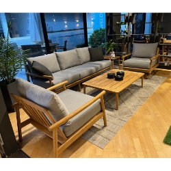 Royal Teak Seville Sofa and Lounge Chair Patio Set - RT-SEVILLE-SET1