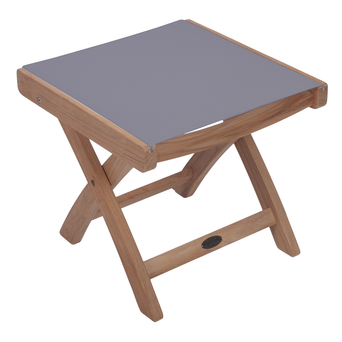 Royal Teak Gray Sling Footrest - FRGS