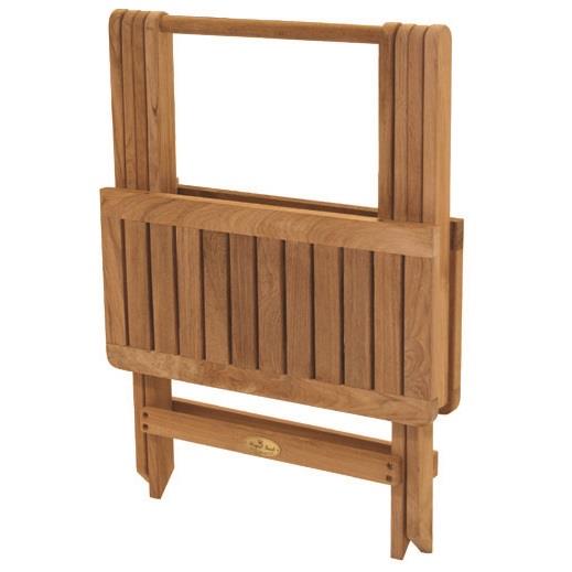 Picnic table folded