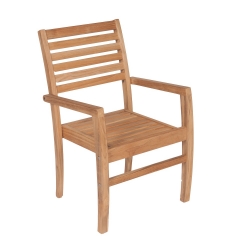 Royal Teak Avant Stacking Chair - AVTSC