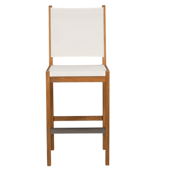Grade-A Teak Sling Bar Chair