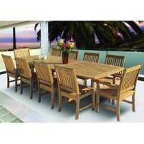 Compass Outdoor Dining Set for 10