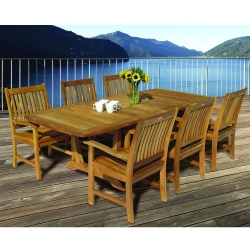 Royal Teak Avant Outdoor Dining Set for 6 - RT-AVANT-SET2