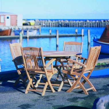 Royal Teak Sailor Outdoor Dining Set for 4 - RT-SAILOR-SET2